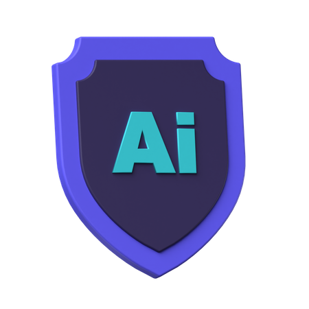 Ai escudo  3D Icon