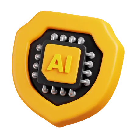 Ai escudo  3D Icon