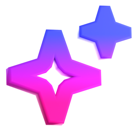 Tem estrela  3D Icon