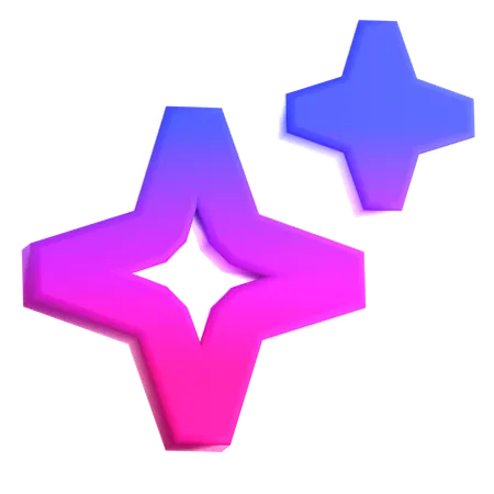 Tem estrela  3D Icon