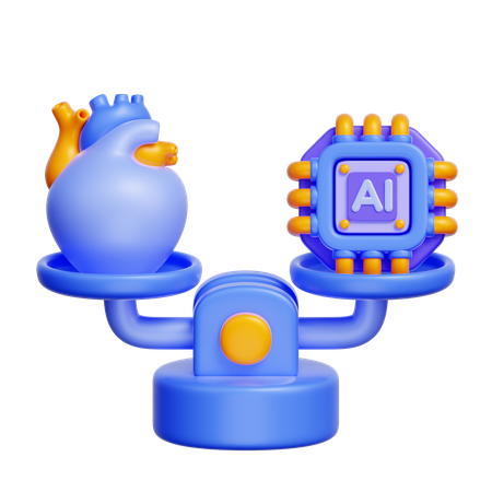 AI Ethics  3D Icon