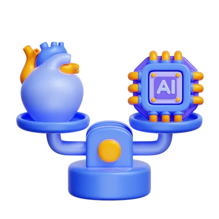 AI Ethics  3D Icon