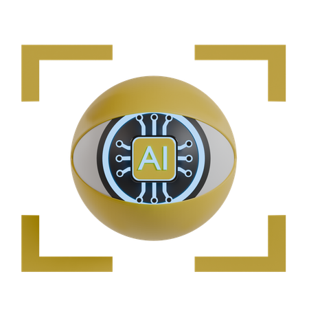 Ai oeil  3D Icon