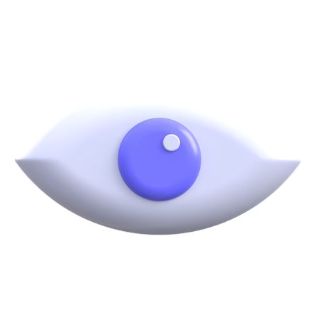 Ai olho  3D Icon
