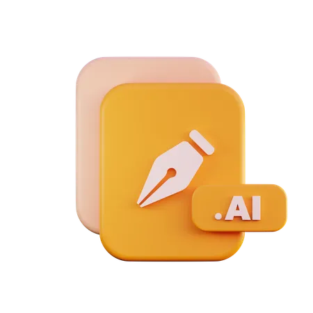 Ai File  3D Icon