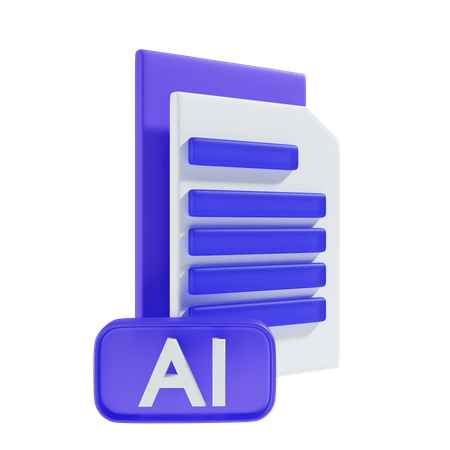 AI file  3D Icon
