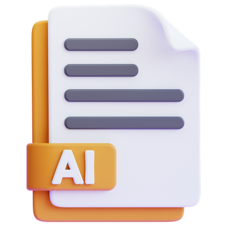 Ai file  3D Icon