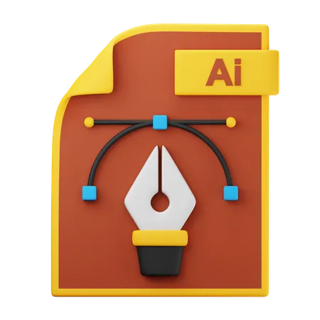 Ai File  3D Icon