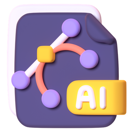 Ai File  3D Icon