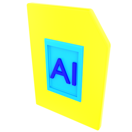 Ai File  3D Icon