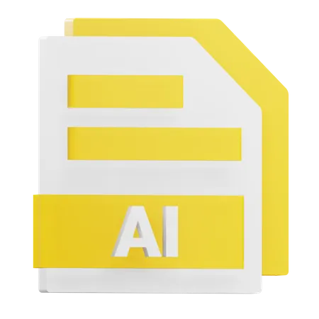 Ai File  3D Icon