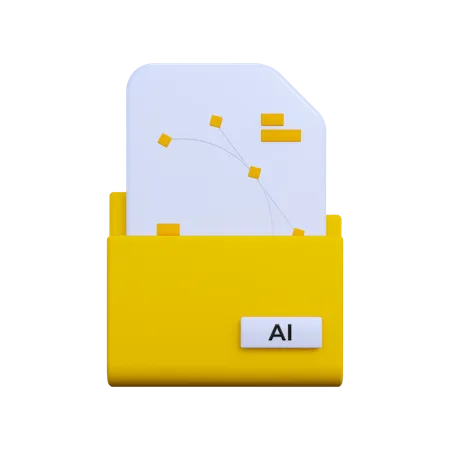 Ai File  3D Icon