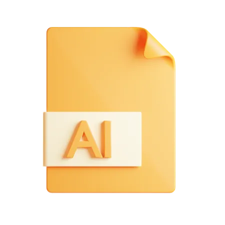 Ai File  3D Icon