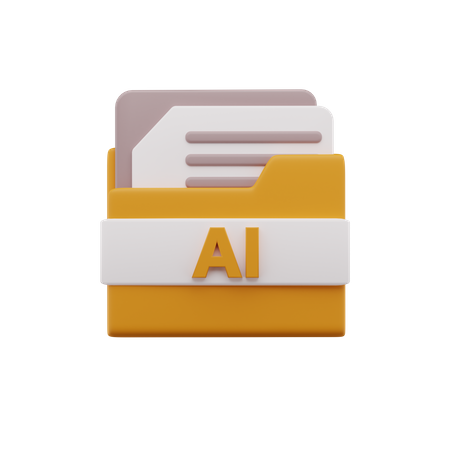 Ai File  3D Icon