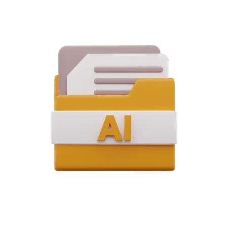 Ai File  3D Icon