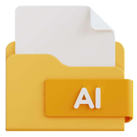 Ai File  3D Icon