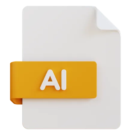 Ai File  3D Icon