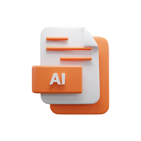 Ai File  3D Icon