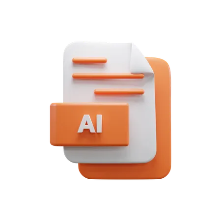 Ai File  3D Icon