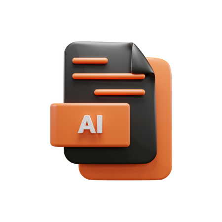 Ai File  3D Icon