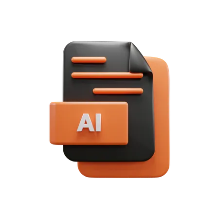 Ai File  3D Icon