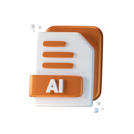 Ai File  3D Icon