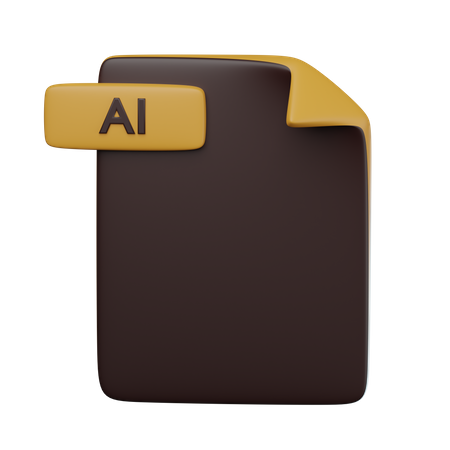 Ai File  3D Icon