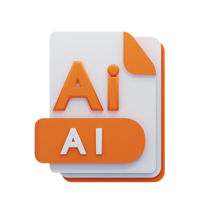 Ai File  3D Icon