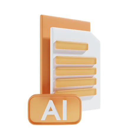 AI file  3D Icon