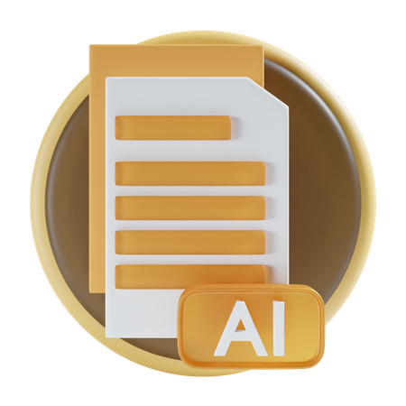 AI file  3D Icon