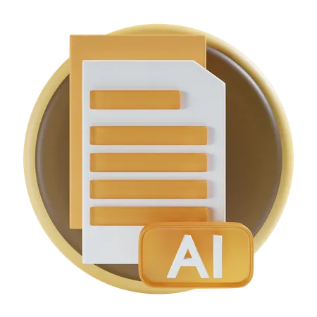 AI file  3D Icon