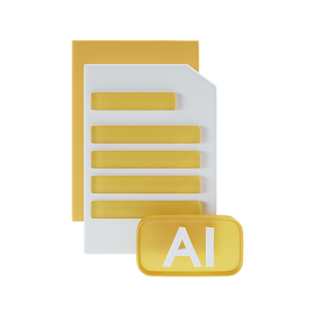 AI file  3D Icon