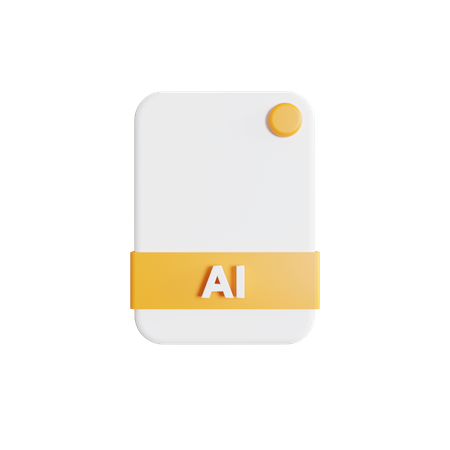 Ai File  3D Icon