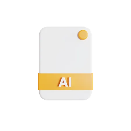 Ai File  3D Icon