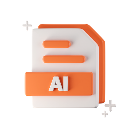 Ai File  3D Icon