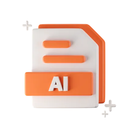 Ai File  3D Icon