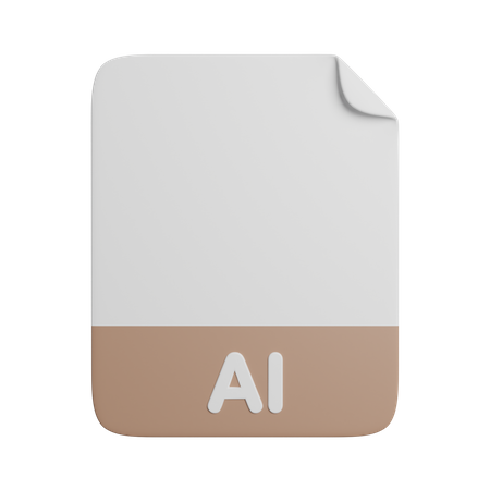 Ai File  3D Icon