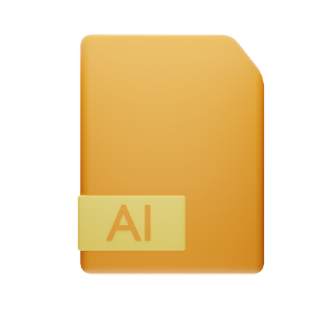 Ai File  3D Icon