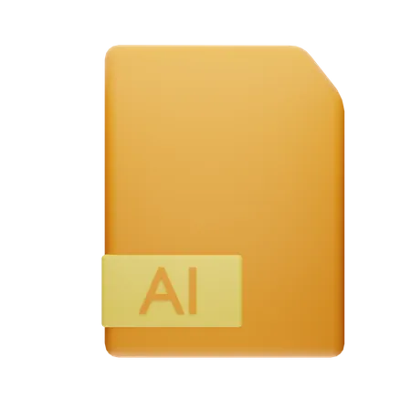 Ai File  3D Icon