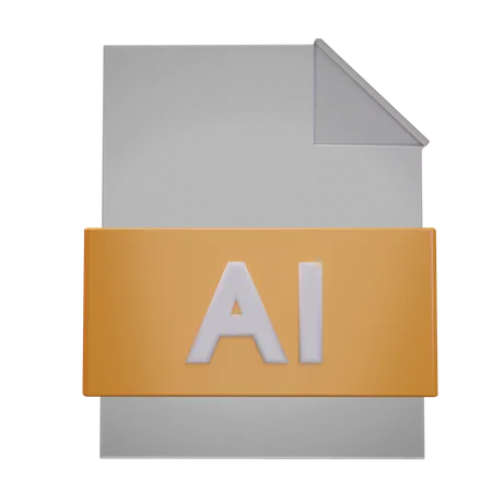 Ai File  3D Icon