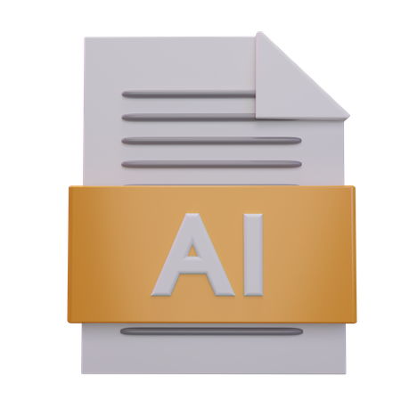 Ai File  3D Icon