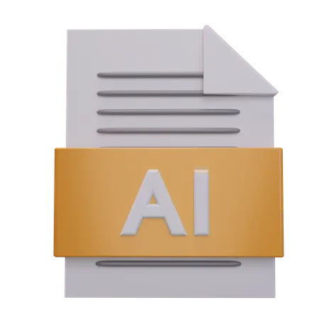 Ai File  3D Icon