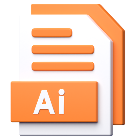 Ai File  3D Icon