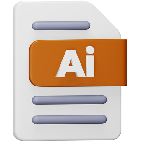 Ai File  3D Icon