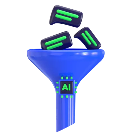 Ai Filter  3D Icon