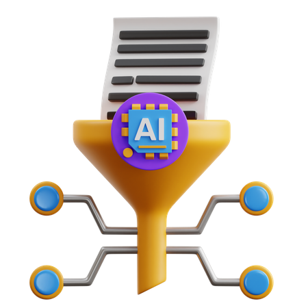 Ai Filter  3D Icon