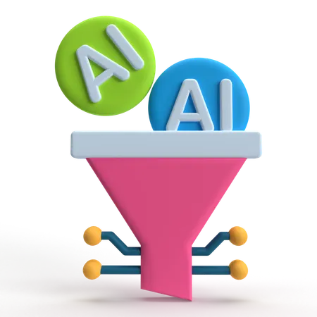 Ai Filter  3D Icon