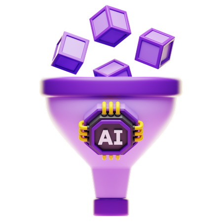 Ai Filter  3D Icon