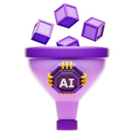Ai Filter  3D Icon
