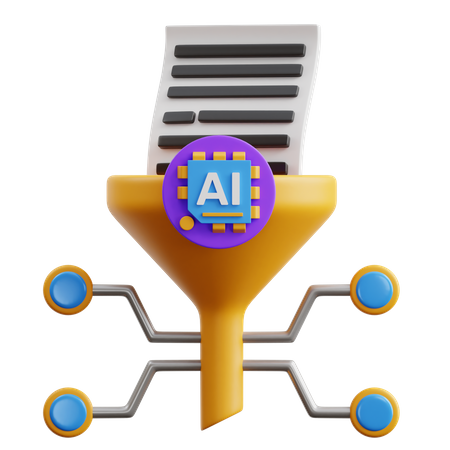 AI-Filter  3D Icon